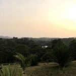Challenge Ruwenzori Mountain-Bike Solidario vistas desde uno de los resort